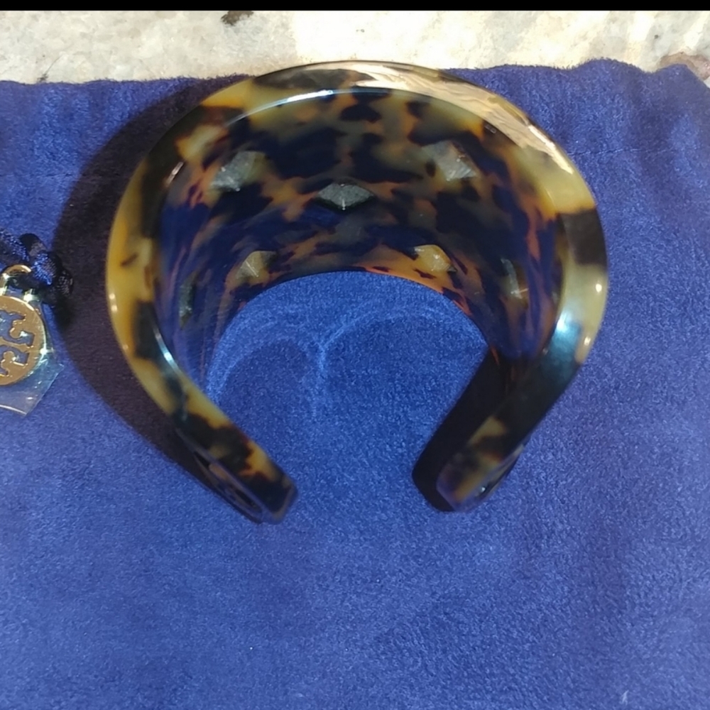 Tory Burch Tortoise Shell Cuff - image 4